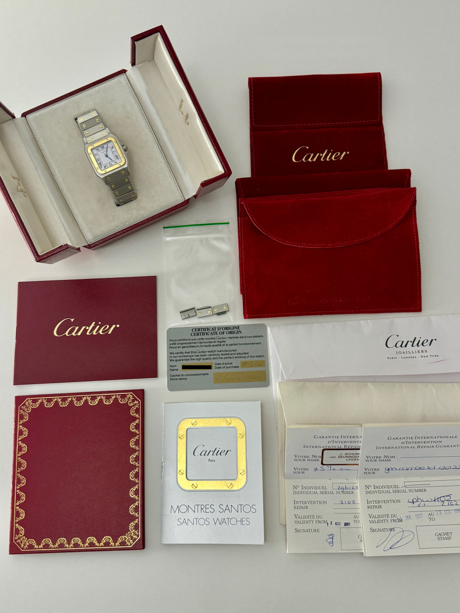 Vintage Watches 01-1 Cartier Santos Carree '2961'  